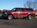 1999 Toreador Red Metallic Ford F150 XLT Extended Cab 4x4  photo #9