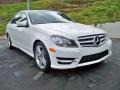 Arctic White 2012 Mercedes-Benz C 250 Sport Exterior