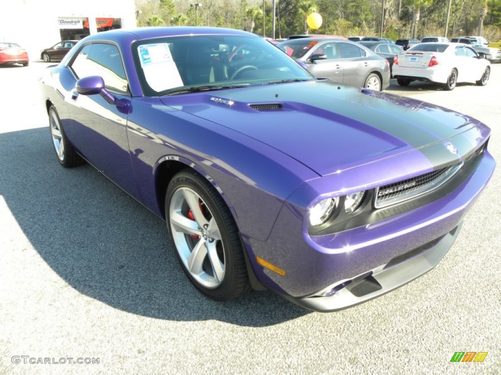 Plum Crazy Purple Pearl Dodge Challenger