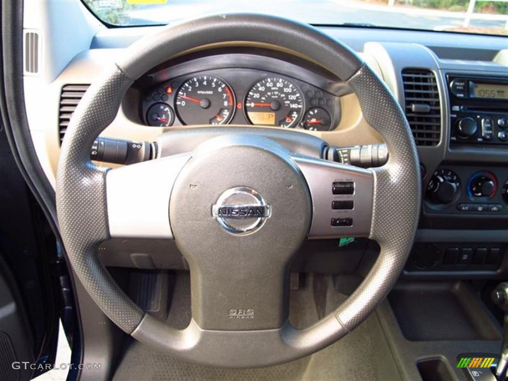 2007 Xterra S - Midnight Blue Metallic / Desert/Graphite photo #17