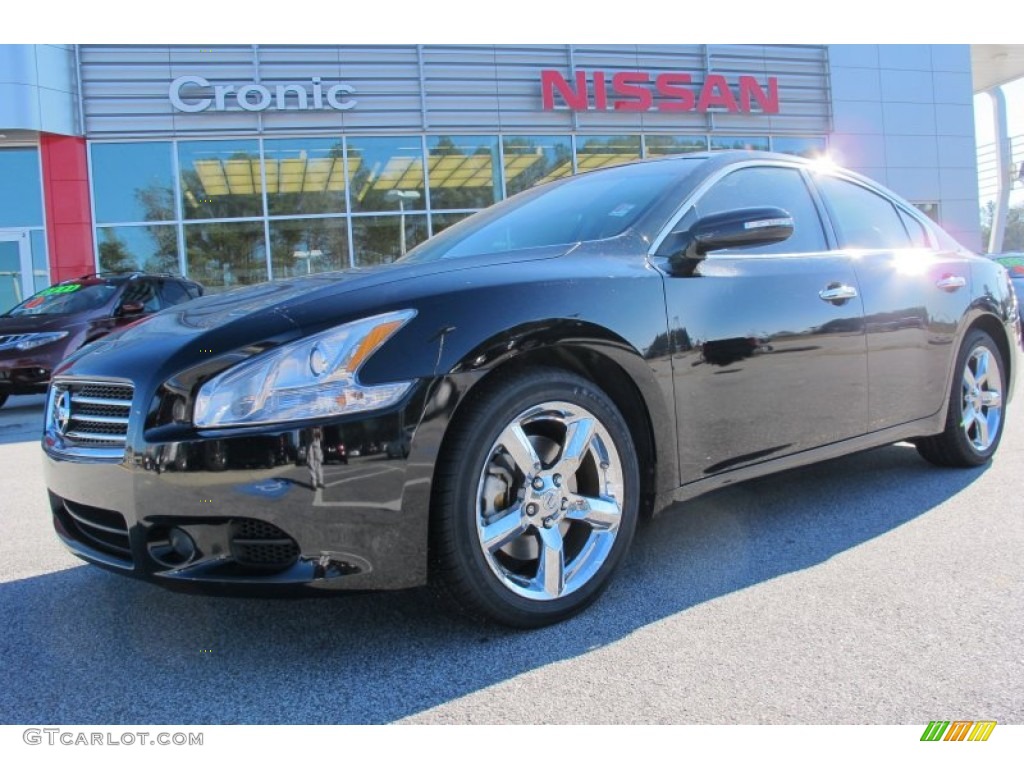 Super Black Nissan Maxima