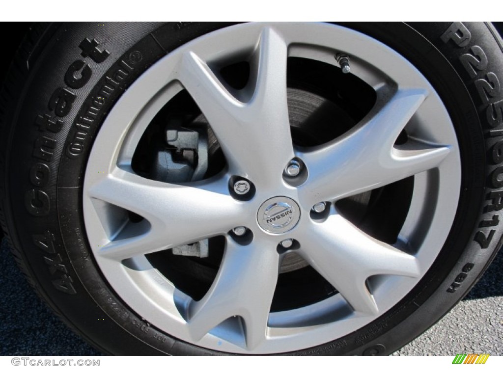 2011 Rogue SV - Wicked Black / Gray photo #9