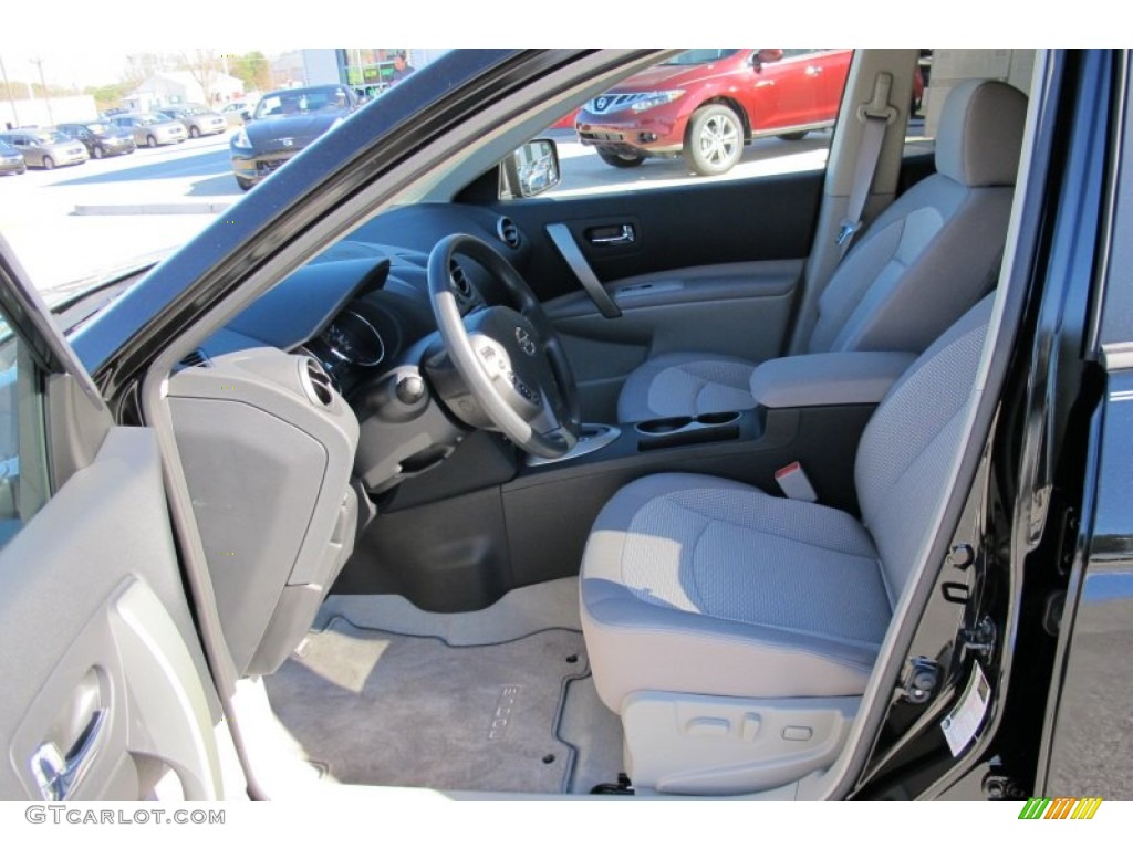 2011 Rogue SV - Wicked Black / Gray photo #10