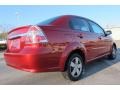 2010 Sport Red Chevrolet Aveo LT Sedan  photo #7