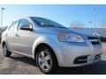 Ice Silver Metallic - Aveo LT Sedan Photo No. 1