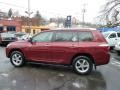 2008 Salsa Red Pearl Toyota Highlander Limited 4WD  photo #2