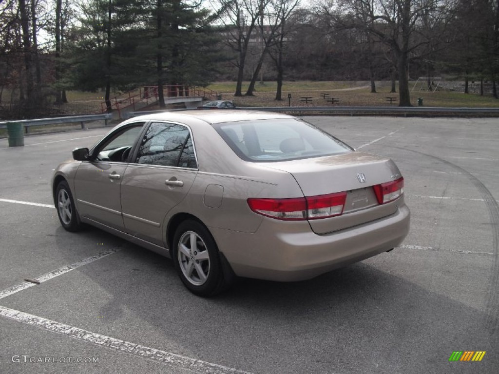 2003 Accord EX Sedan - Desert Mist Metallic / Ivory photo #3