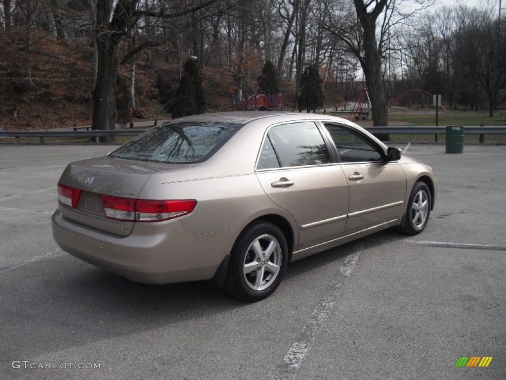 2003 Accord EX Sedan - Desert Mist Metallic / Ivory photo #5