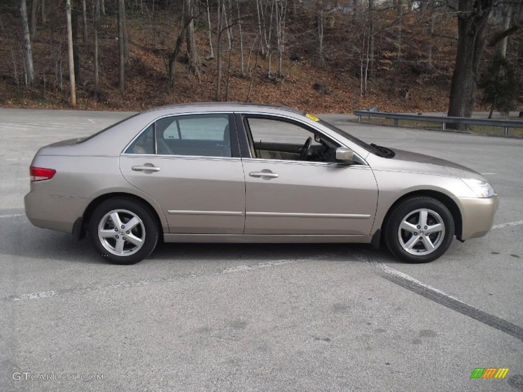 2003 Accord EX Sedan - Desert Mist Metallic / Ivory photo #6