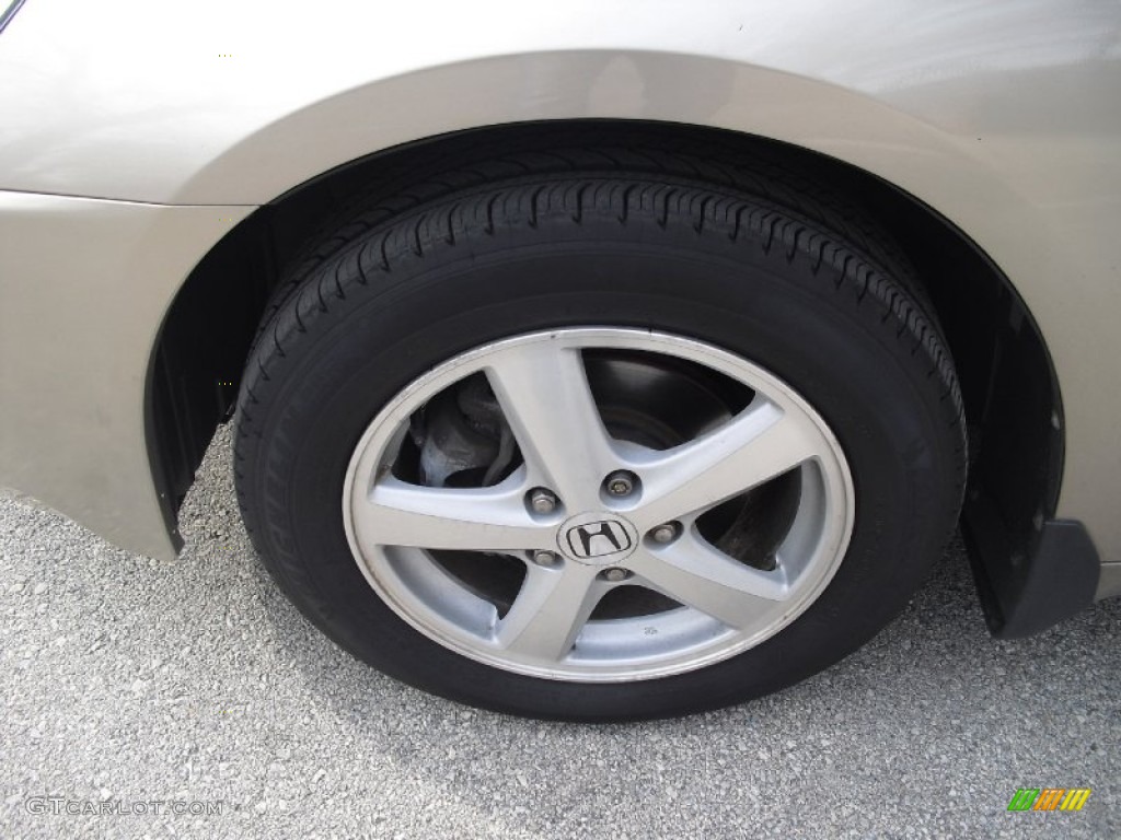 2003 Accord EX Sedan - Desert Mist Metallic / Ivory photo #11