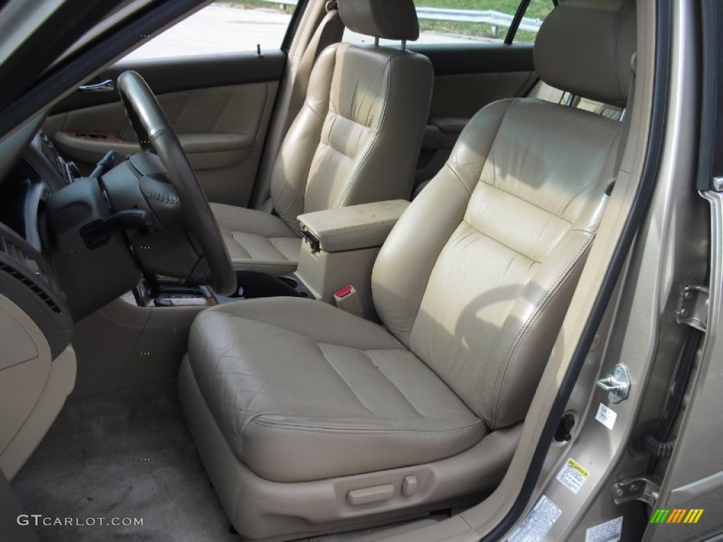 2003 Accord EX Sedan - Desert Mist Metallic / Ivory photo #17