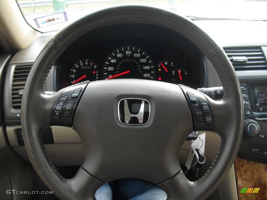 2003 Accord EX Sedan - Desert Mist Metallic / Ivory photo #21