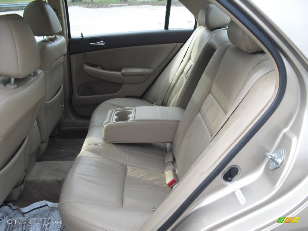 2003 Accord EX Sedan - Desert Mist Metallic / Ivory photo #26