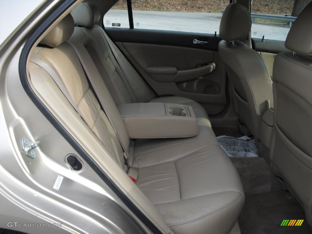 2003 Accord EX Sedan - Desert Mist Metallic / Ivory photo #27