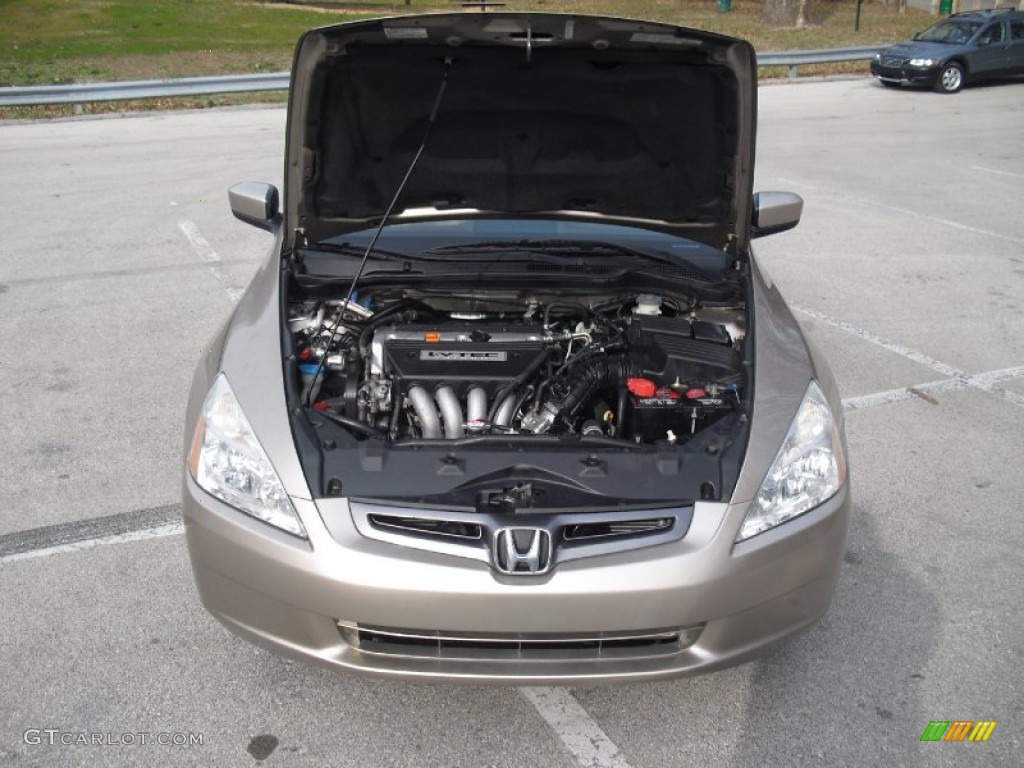2003 Accord EX Sedan - Desert Mist Metallic / Ivory photo #31