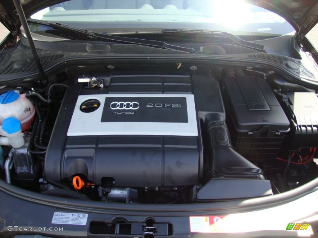 2007 Audi A3 2.0T 2.0 Liter FSI Turbocharged DOHC 16-Valve 4 Cylinder Engine Photo #59299733