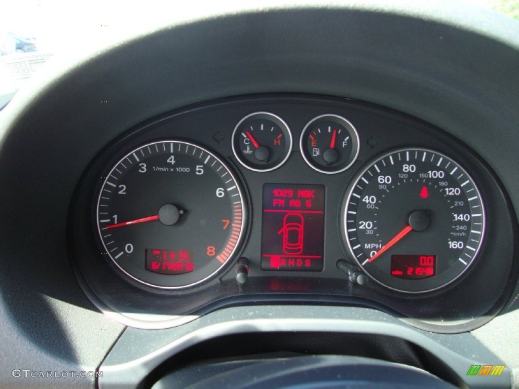 2007 Audi A3 2.0T Gauges Photo #59299787