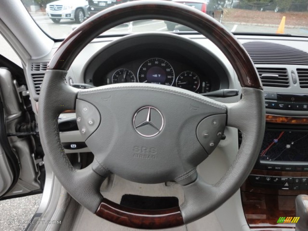 2004 Mercedes-Benz E 500 4Matic Sedan Steering Wheel Photos