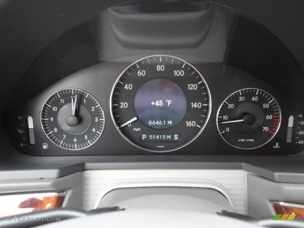 2004 Mercedes-Benz E 500 4Matic Sedan Gauges Photos