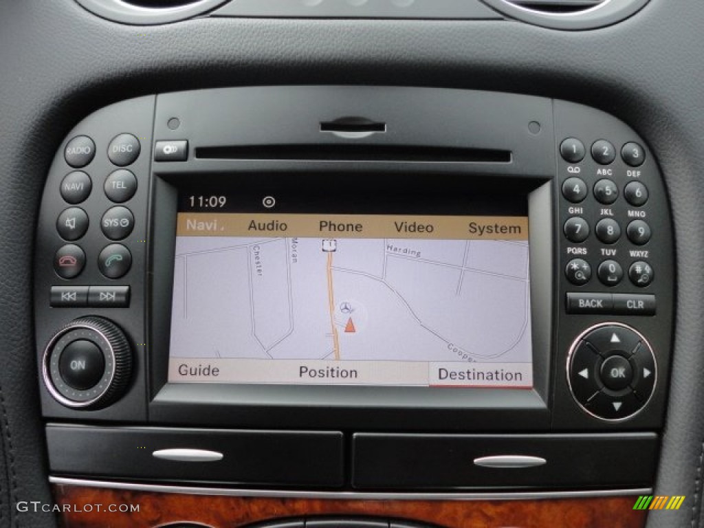 2009 Mercedes-Benz SL 550 Roadster Navigation Photo #59300717