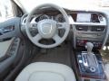 Light Gray 2012 Audi A4 2.0T quattro Sedan Dashboard