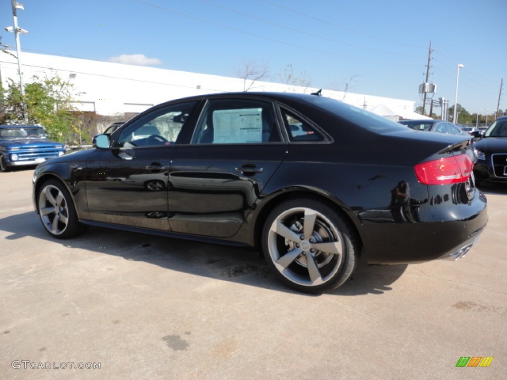 Phantom Black Pearl Effect 2012 Audi A4 2.0T quattro Sedan Exterior Photo #59301026
