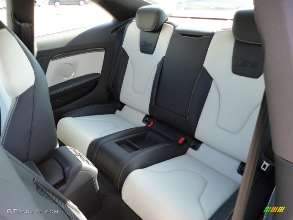 Black Interior 2012 Audi S5 4.2 FSI quattro Coupe Photo #59301137