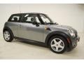 2010 Dark Silver Metallic Mini Cooper Hardtop  photo #2