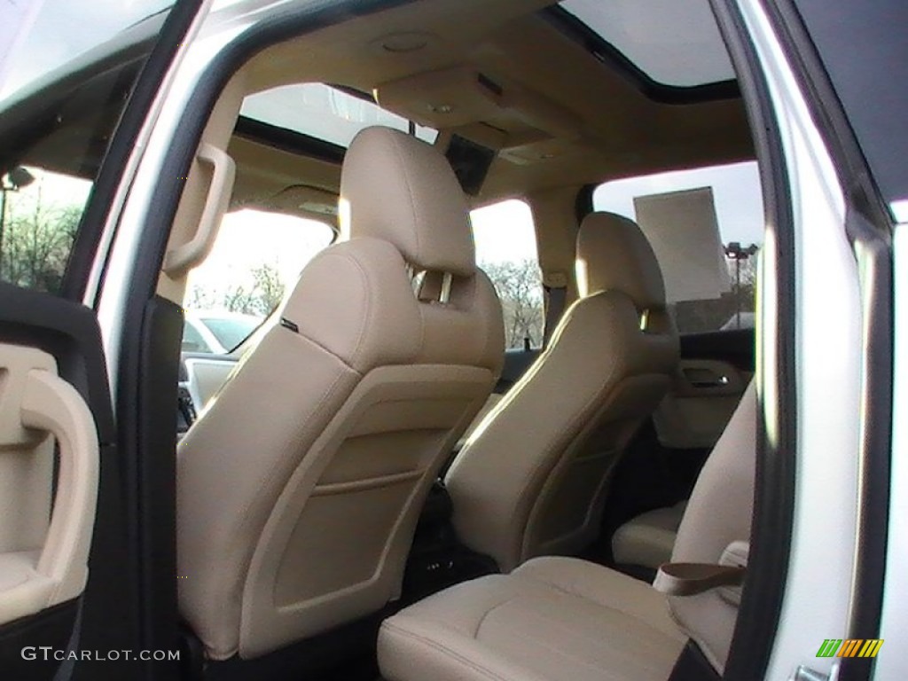 Cashmere/Ebony Interior 2012 Chevrolet Traverse LTZ AWD Photo #59302040