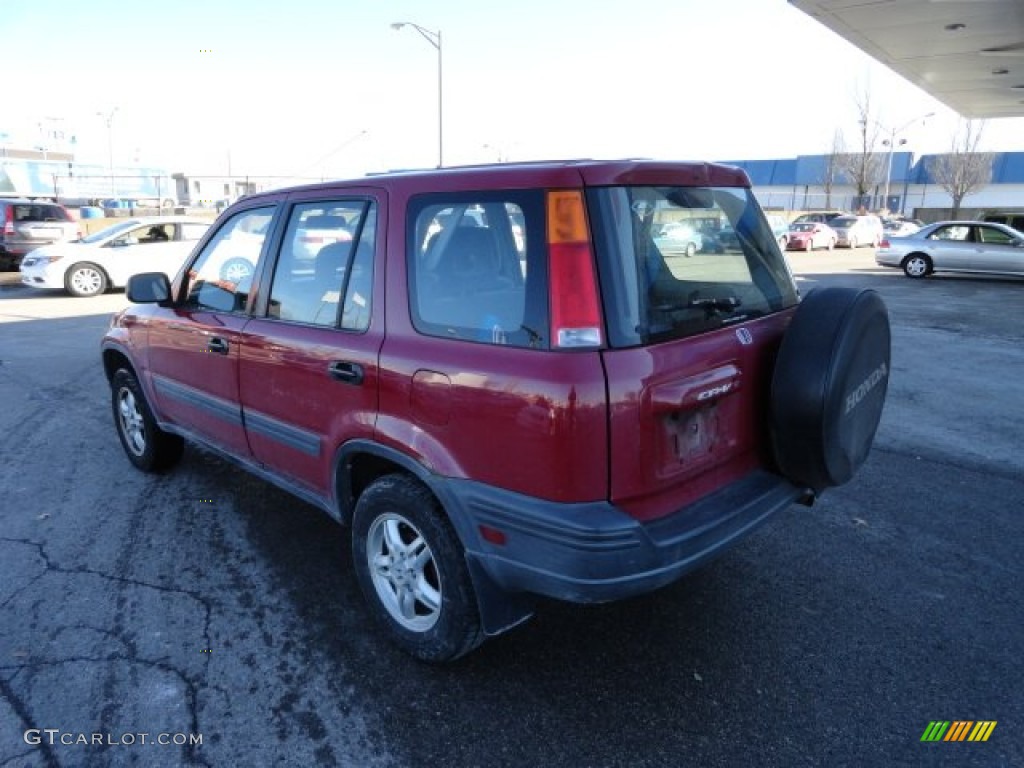 1997 CR-V LX 4WD - San Marino Red / Charcoal photo #3