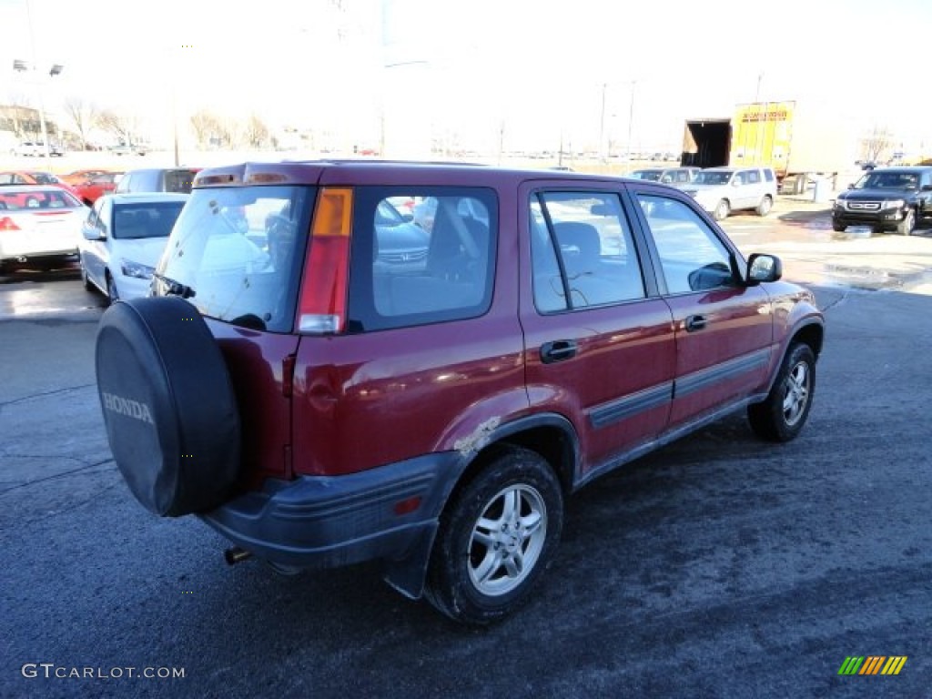 1997 CR-V LX 4WD - San Marino Red / Charcoal photo #5