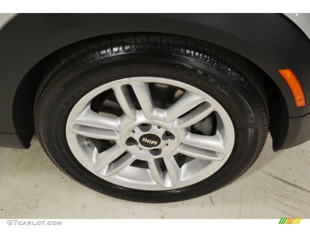 2011 Cooper S Hardtop - White Silver Metallic / Carbon Black photo #3
