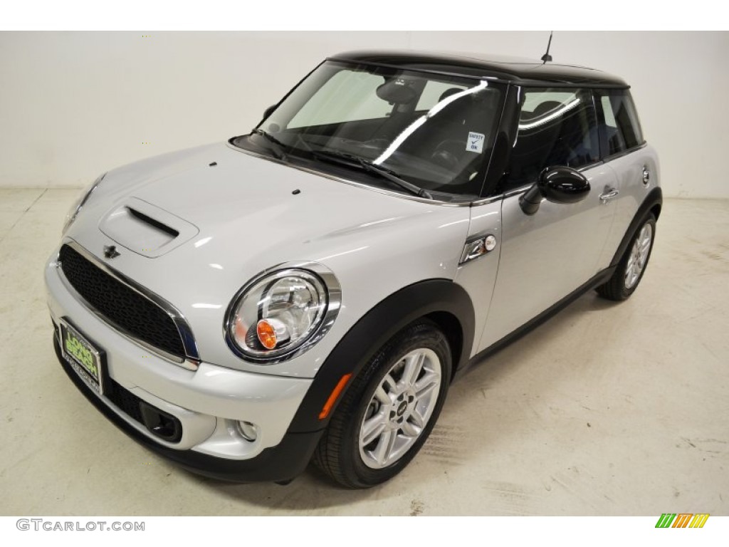 2011 Cooper S Hardtop - White Silver Metallic / Carbon Black photo #7