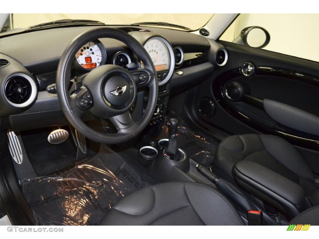 2011 Cooper S Hardtop - White Silver Metallic / Carbon Black photo #10