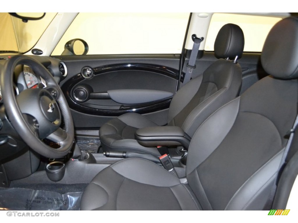 2011 Cooper S Hardtop - White Silver Metallic / Carbon Black photo #11