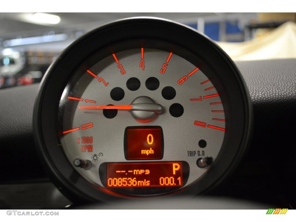 2011 Cooper S Hardtop - White Silver Metallic / Carbon Black photo #15