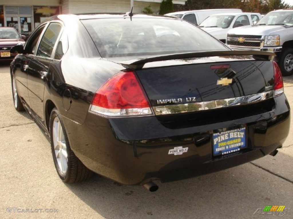 2011 Impala LTZ - Black / Ebony photo #7