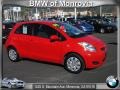 Absolutely Red 2009 Toyota Yaris 3 Door Liftback