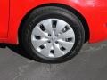 2009 Absolutely Red Toyota Yaris 3 Door Liftback  photo #2