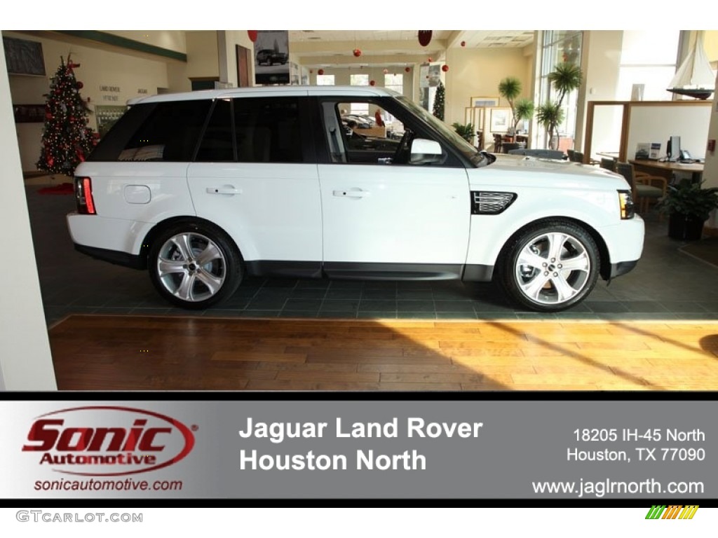Fuji White Land Rover Range Rover Sport