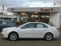 2012 White Platinum Metallic Tri-Coat Lincoln MKZ AWD  photo #1