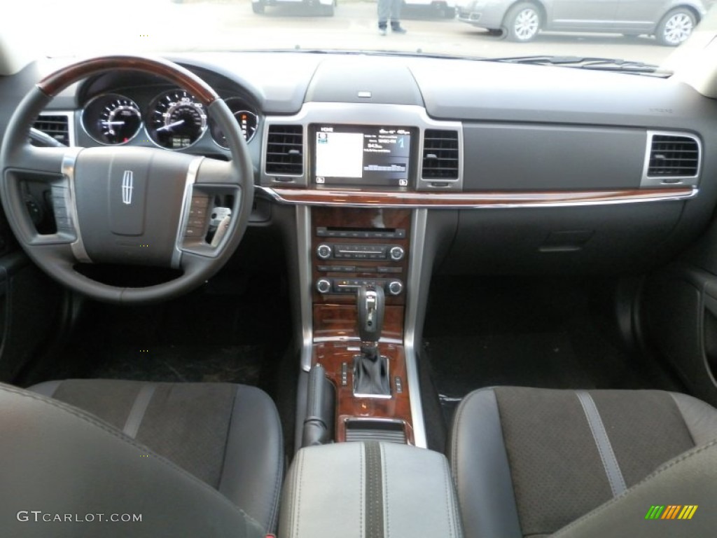 2012 Lincoln MKZ AWD Dark Charcoal Dashboard Photo #59305226