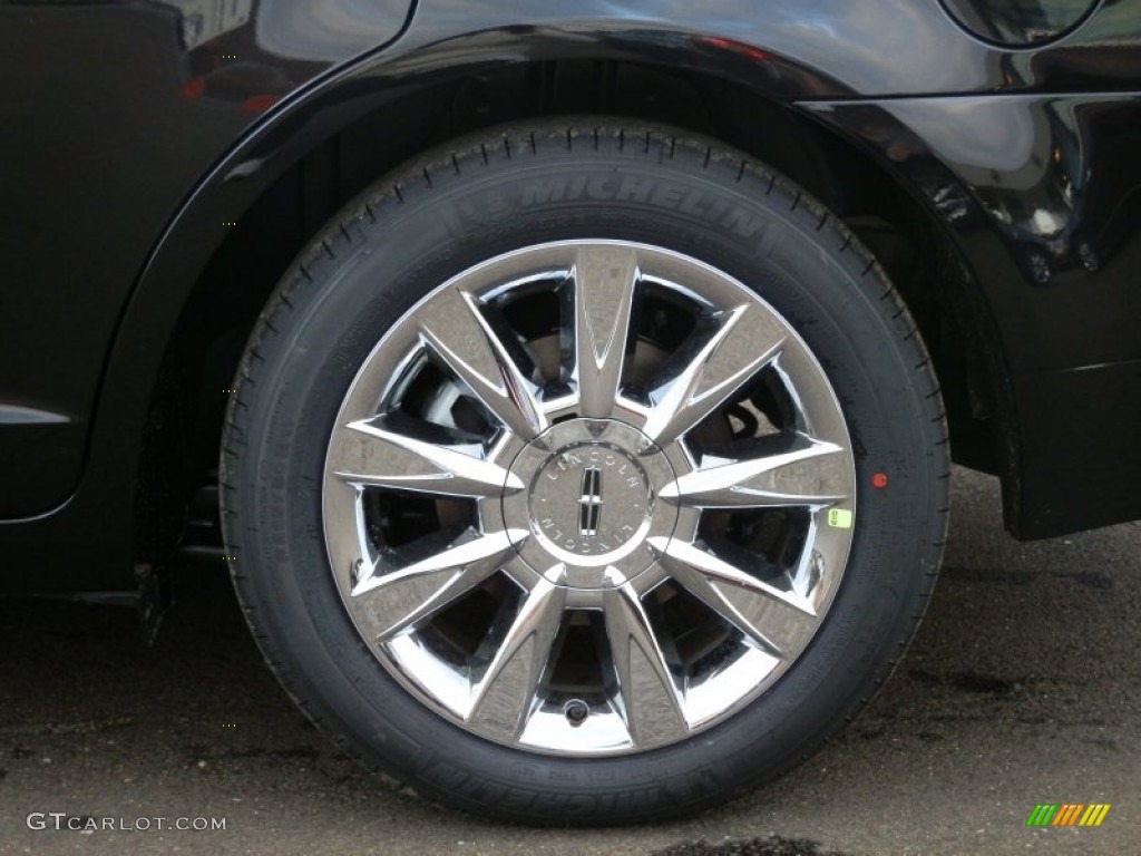 2012 MKZ AWD - Black / Dark Charcoal photo #18