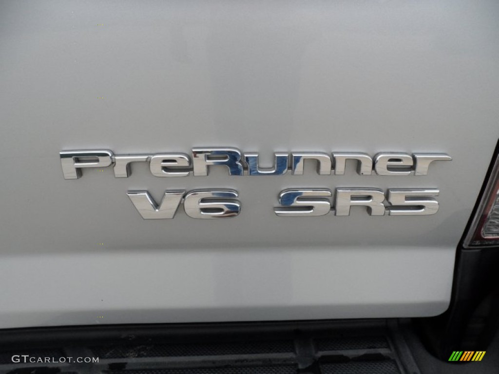 2009 Tacoma V6 SR5 PreRunner Double Cab - Silver Streak Mica / Graphite Gray photo #17