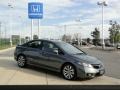 Polished Metal Metallic 2010 Honda Civic Si Sedan Exterior