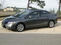 Polished Metal Metallic 2010 Honda Civic Si Sedan Exterior