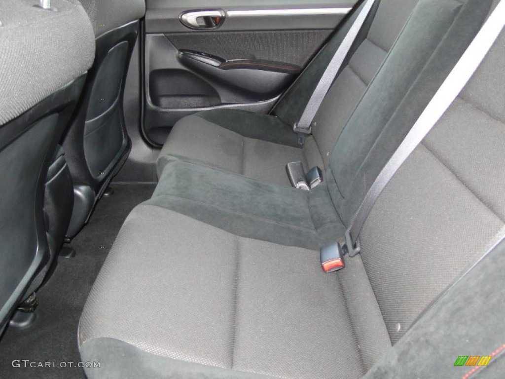 Black Interior 2010 Honda Civic Si Sedan Photo #59306246