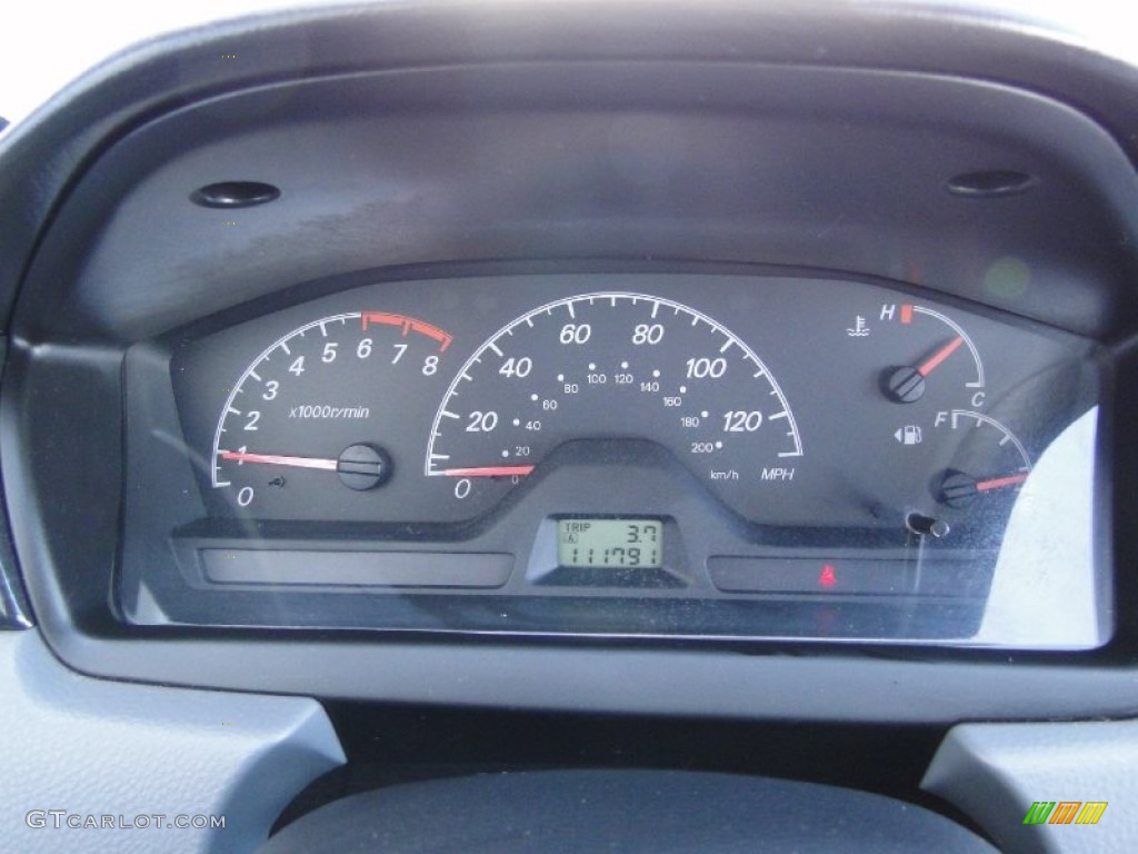 2004 Mitsubishi Lancer ES Gauges Photo #59306540