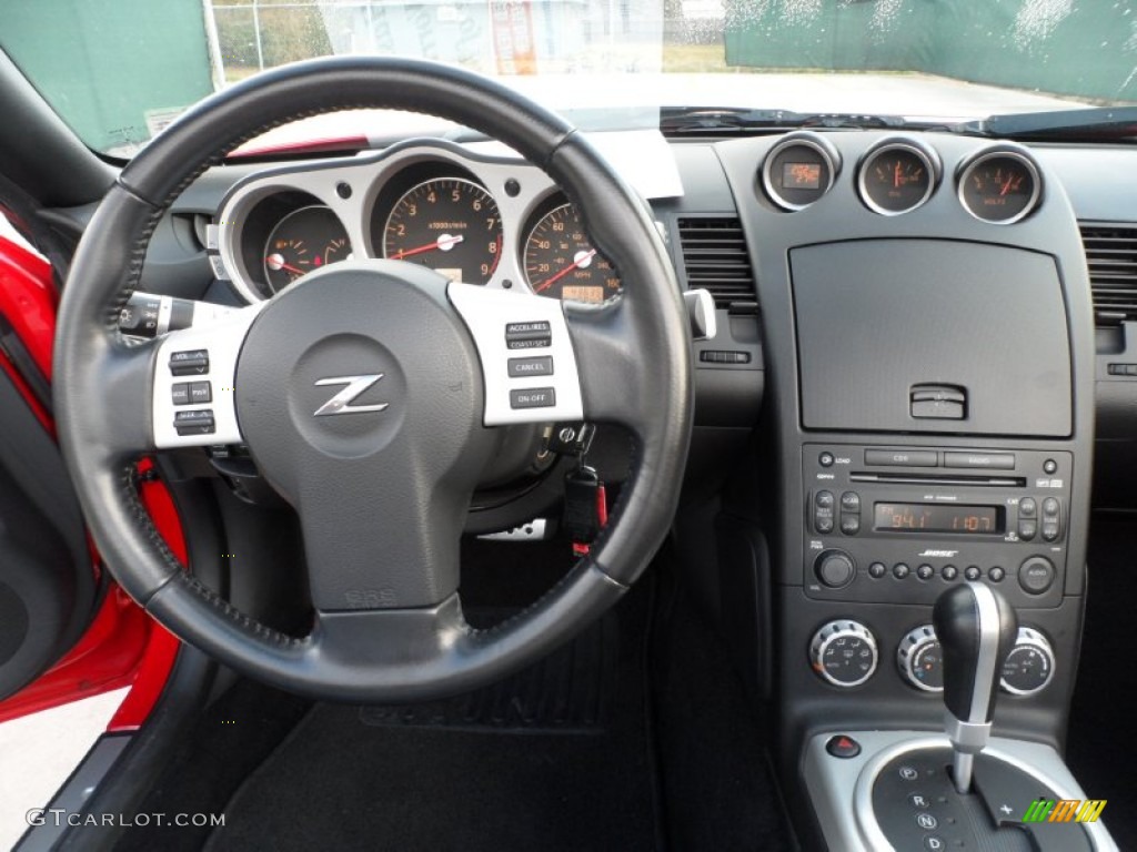 2008 Nissan 350Z Touring Roadster Charcoal Dashboard Photo #59306543
