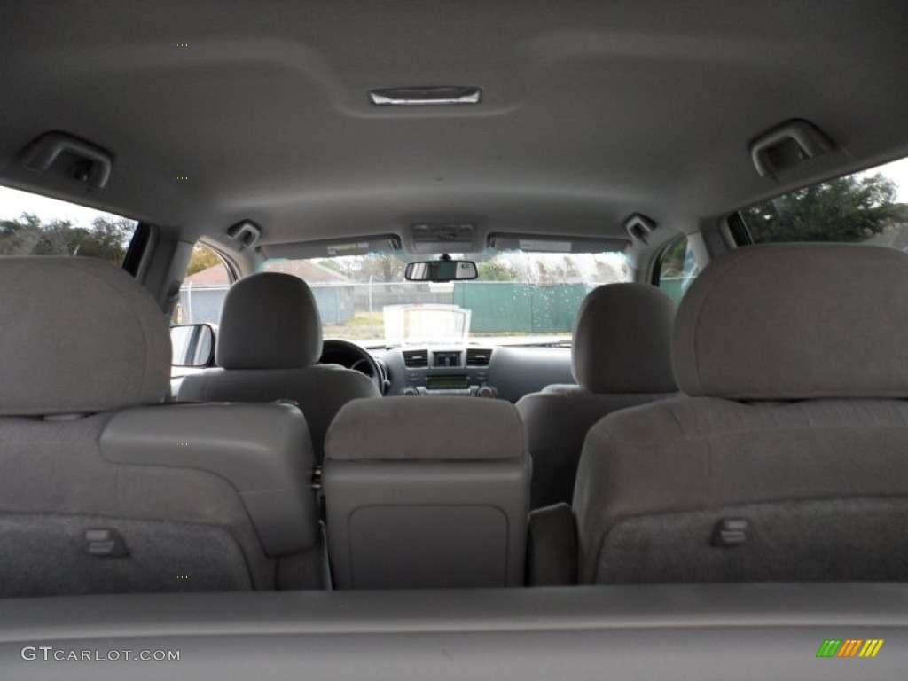 2008 Highlander Sport - Blue Streak Metallic / Ash Gray photo #30